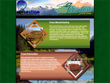 Tablet Screenshot of prestigefab.com